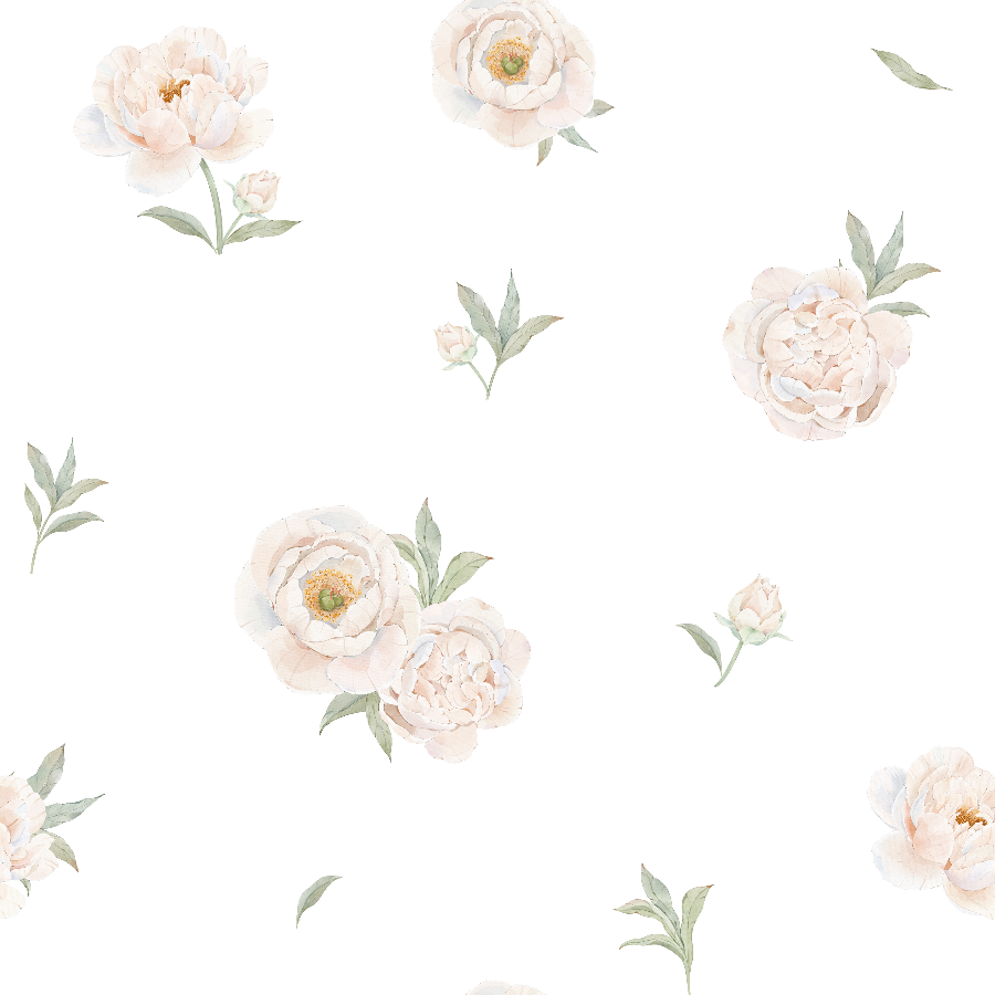 Muslin Swaddle - Peonies