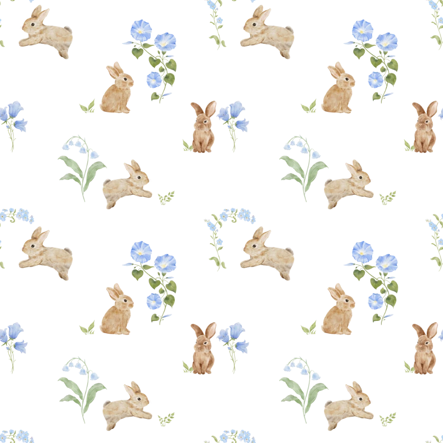 Muslin Swaddle - Rabbits